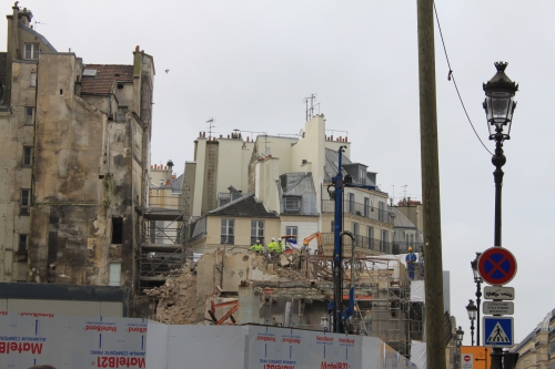 rue de Rivoli, paris, chantier la samaritaine,paris la samaritaine