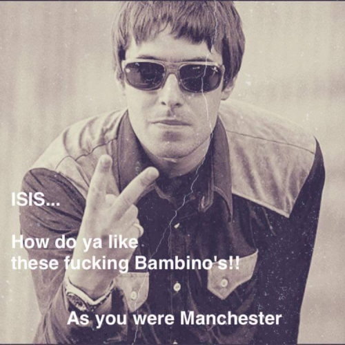 onelovemanchester,one love manchester,stronger,paris loves manchester,liam gallagher rocks,noel sucks